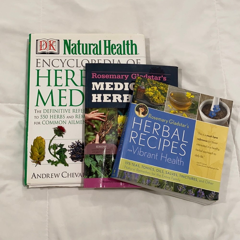 3 herbal books